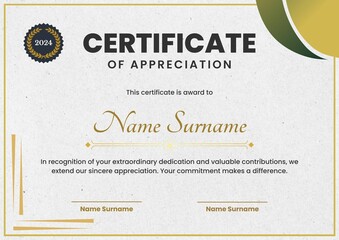 award certificate template design, Certificate of Appreciation template, Certificate of achievement, awards diploma. day 129