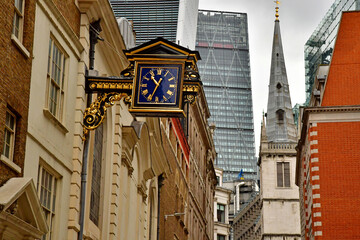 Poster - London; England - may 23 2024 : City of London