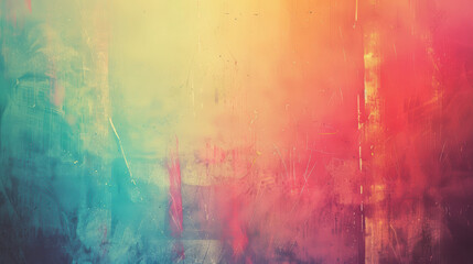 Poster - Vibrant abstract blurred background with colorful gradient textures, creating an artistic and energetic atmosphere perfect for various design projects.