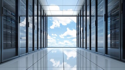 Poster - Cloud computing provides scalable solutions for businesses