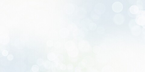 Poster - White textured grainy gradient backgorund with bokeh, smooth wallpaper, modern trendy banner concept design