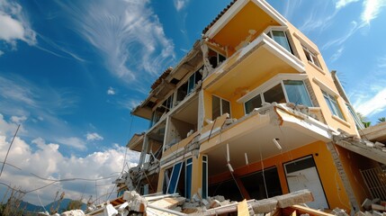 Poster - architect faces when designing earthquake-resistant buildings.