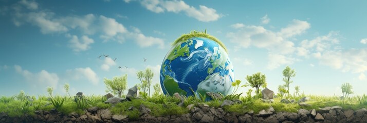 Wall Mural - A Green Earth