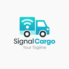 Wall Mural - Signal Cargo Logo Vector Template Design. Good for Business, Startup, Agency, and Organization