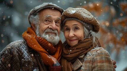 Wall Mural - Lovely couple bonding. Romantic male and female looking each other into eyes