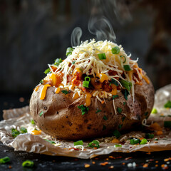 stuffed baked potato