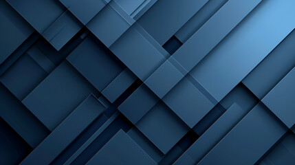 Wall Mural - Blue Gradient Abstract Pattern with Diagonal Lines on Dark Background