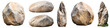 © PNG transparent - Big boulder rock stone on transparent background PNG file