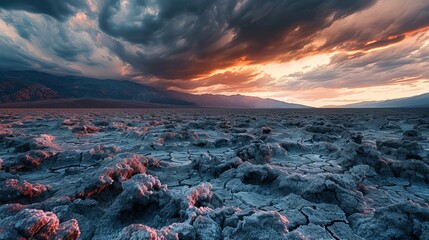 Wall Mural - Devils Golf Course Death Valley National