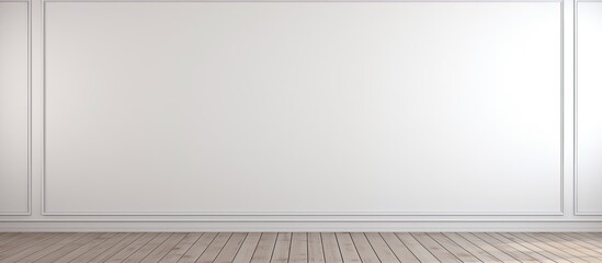 Leinwandbilder - A plain white wall provides a clear backdrop creating ample copy space image.