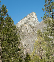 Poster - Mountains of stone in Yosemite