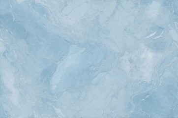 Sticker - Close-up of abstract blue and white swirls marble surface texture