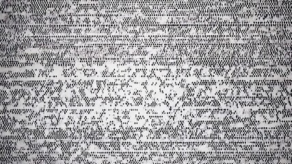 Poster - Abstract Black And White Pattern Generative AI