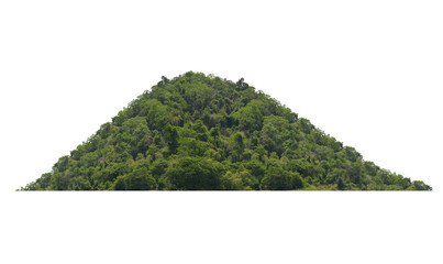 Wall Mural - .mountain isolated transparency background.