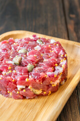 Wall Mural - Beef steak tartare