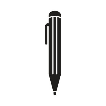 Pen Tool Icon Vector Illustration Flat Design