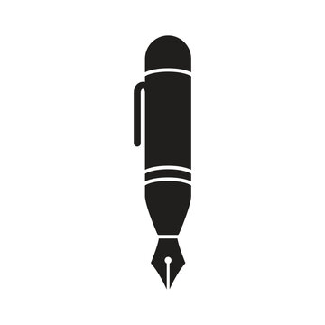 Pen Tool Icon Vector Illustration Flat Design