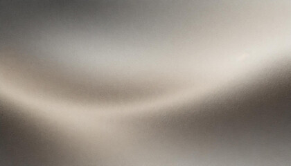 Poster - beige gray silver metal abstract background texture with gradient, minimalistic wallpaper banner with copy space, web design