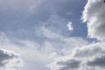 Wall Mural - Clouds in the sky