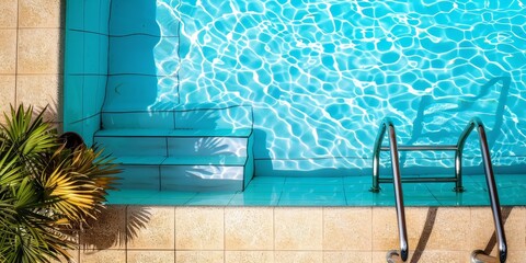 Wall Mural - pool cleaning service