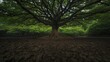 © Kanisorn - Photography under the giant tree captures the majesty and enduring charm of ancient forests.
