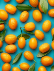 Wall Mural - Photo of kumquats 1