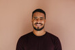 © Clara - Male portrait of young latin (african american) adult looking at camera with a natural smile