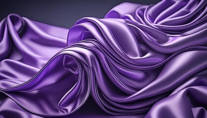 Poster - violet silk