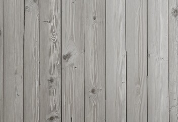 Wall Mural - Natural Tree Design Inspired Parquet Texture with Weathered Timbering and Soft Wooden Grain in Bright White Colors