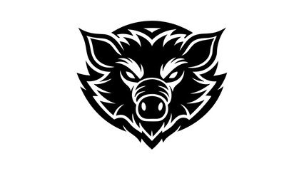 Sticker - wolf head mascot