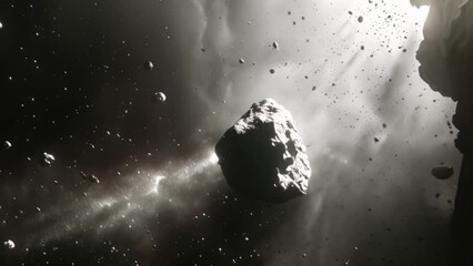 Poster - This Comet 67P Churyumov-Gerasimenko, photographed by the Rosetta spacecraft.