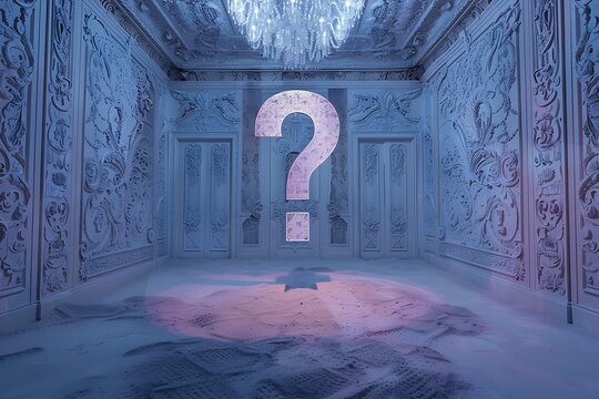 question mark and marks