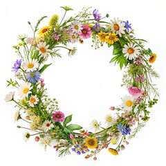 wreath from flowers