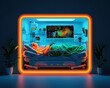© Thanadol - A patient in a futuristic ICU, connected to advanced lifesupport machinery with digital interfaces, 3D rendering, cool colors, cuttingedge healthcare