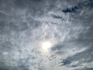 Wall Mural - clouds in the sky