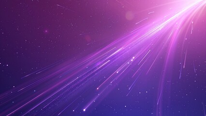 Wall Mural - Purple Space Fantasy Theme Background