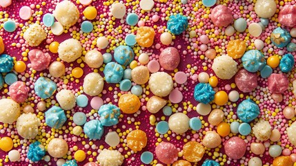 Wall Mural - Colorful Sprinkles and Candy