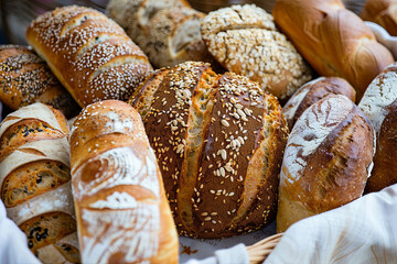 Beautiful and healthy bread