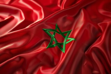 Sticker - morocco flag