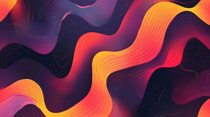 Wall Mural - abstract background with dynamic effect, modern pattern, vibrant design, contemporary art