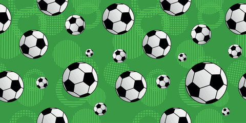 Wall Mural - soccer ball pattern	