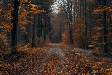 autumn in the forest