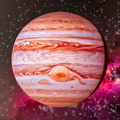 Wall Mural - Planet in outer space,AI