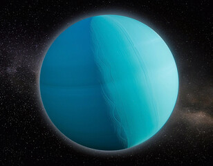 Wall Mural - Planet in outer space,AI