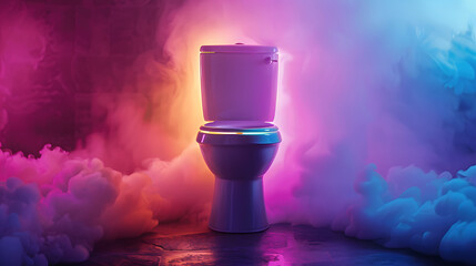 Poster - Smart toilet wireless WC 
