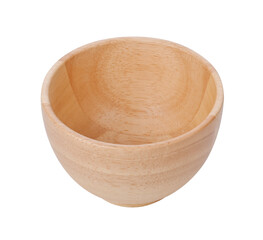 Poster - wooden bowl on transparent png