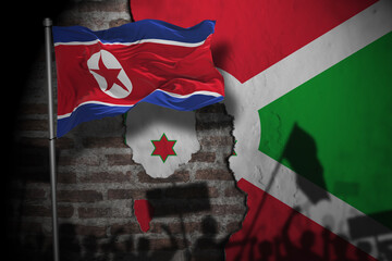 Relations between burundi and north korea