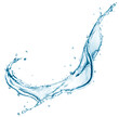 © phive2015 - Twisted water splash isolated