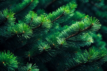 Canvas Print - Close-up of Pine Needles