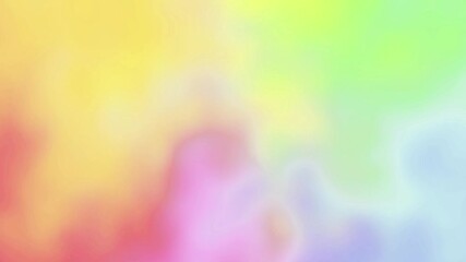 Wall Mural - rainbow gradient wave gradation light bokeh background